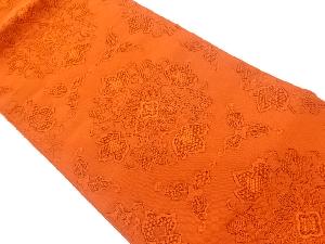 リサイクル　綴れ華紋模様織出し名古屋帯